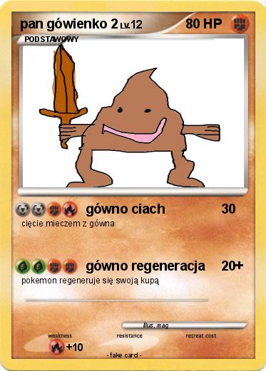 Pokemon pan gówienko 2