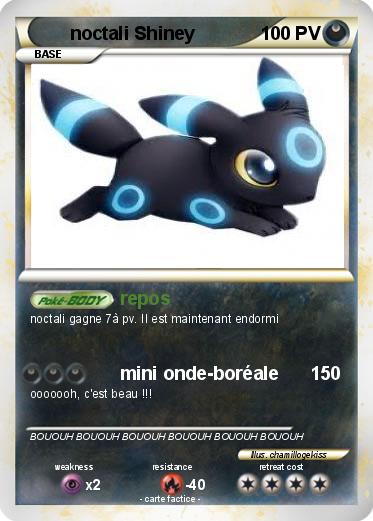 Pokemon noctali Shiney