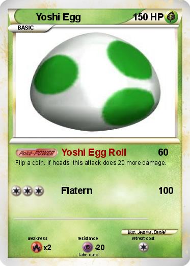 Pokemon Yoshi Egg