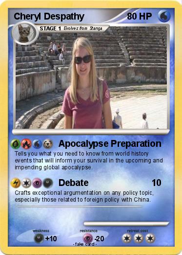 Pokemon Cheryl Despathy