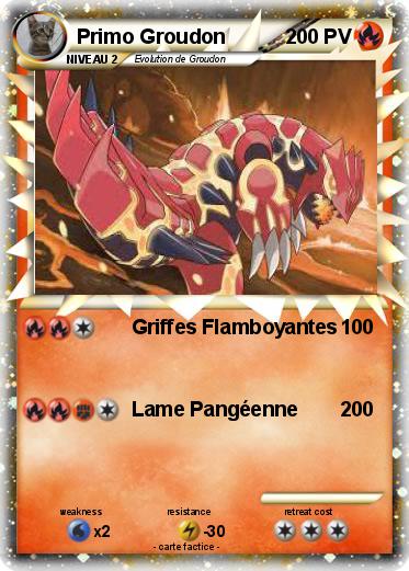 Pokemon Primo Groudon