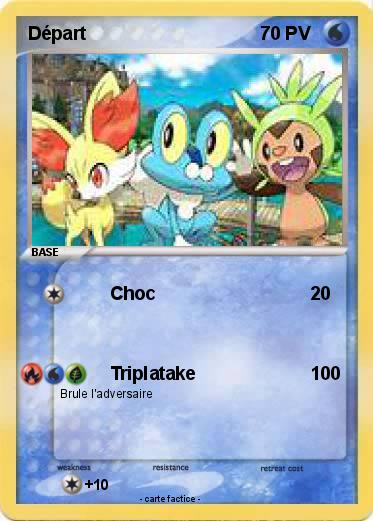 Pokemon Départ