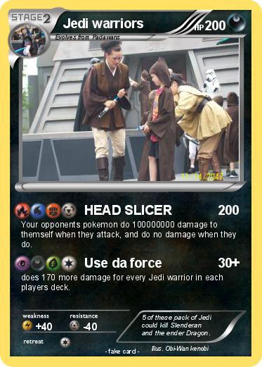 Pokemon Jedi warriors
