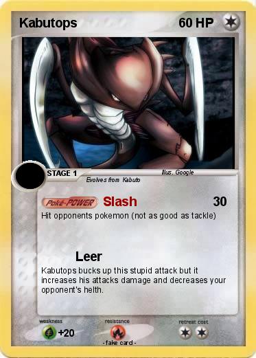 Pokemon Kabutops