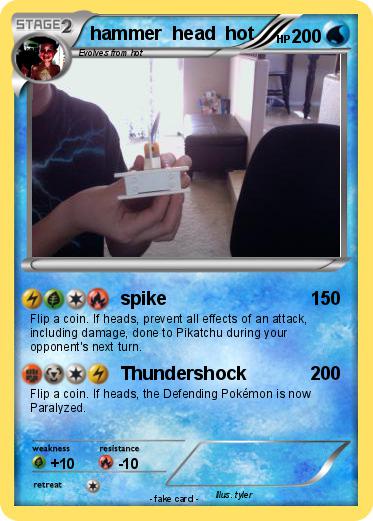 Pokemon hammer  head  hot