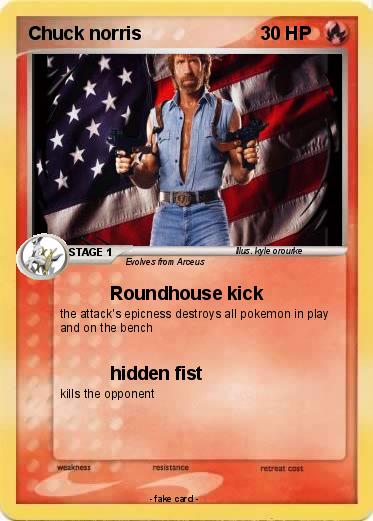 Pokemon Chuck norris