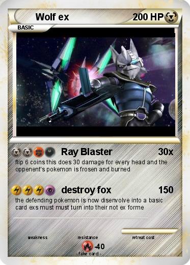 Pokemon Wolf ex