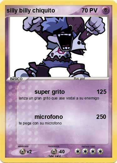 Pokemon silly billy chiquito