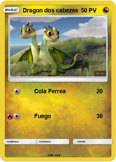 Pokemon Dragon dos cabezas
