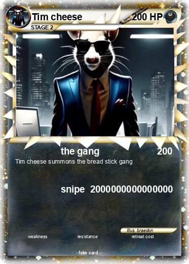 Pokemon Tim cheese