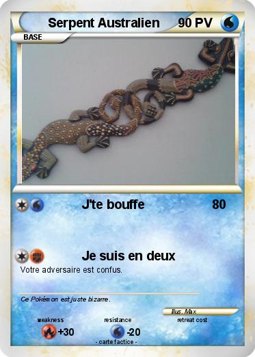 Pokemon Serpent Australien