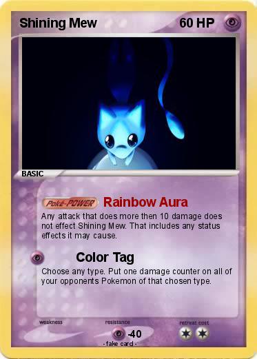 Pokemon Shining Mew