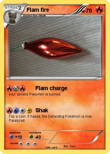 Pokemon Flam fire