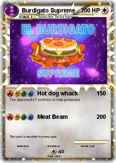 Pokemon Burdigato Supreme