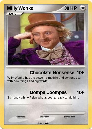 Pokemon Willy Wonka
