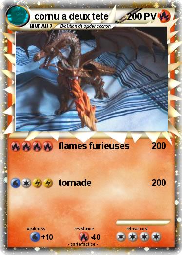 Pokemon cornu a deux tete