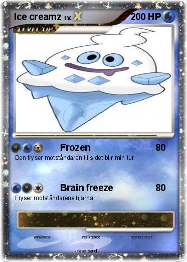 Pokemon Ice creamz