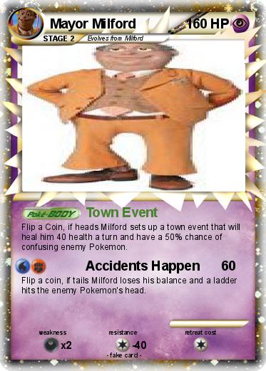Pokemon Mayor Milford