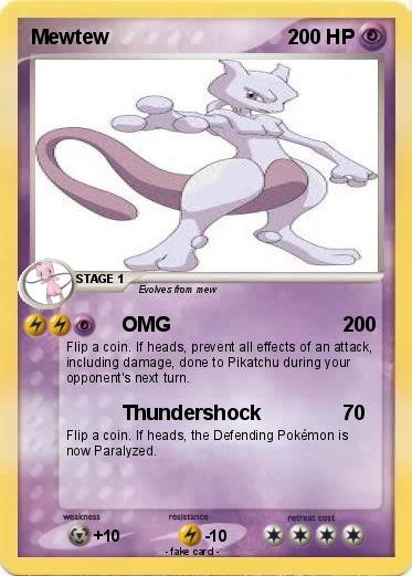 Pokemon Mewtew
