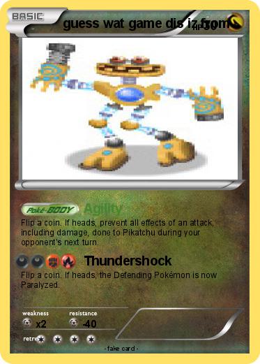 Pokemon guess wat game dis iz from