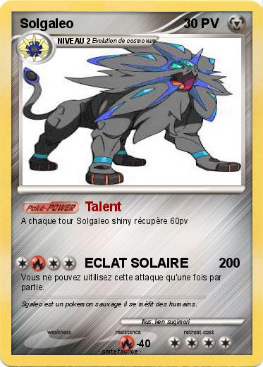 Pokemon Solgaleo