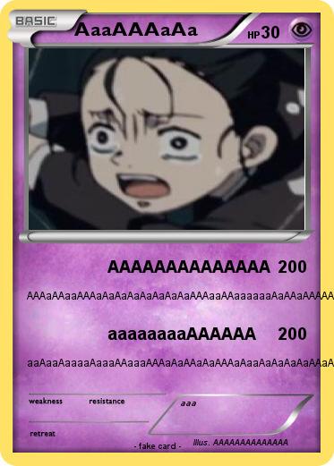 Pokemon AaaAAAaAa