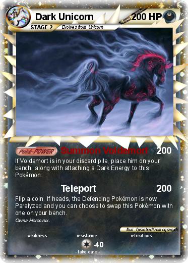 Pokemon Dark Unicorn