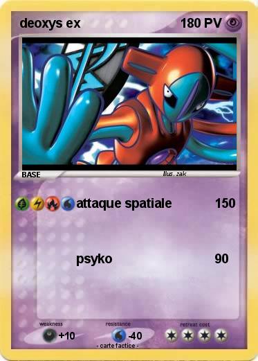 Pokemon deoxys ex
