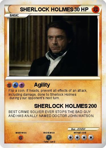 Pokemon SHERLOCK HOLMES