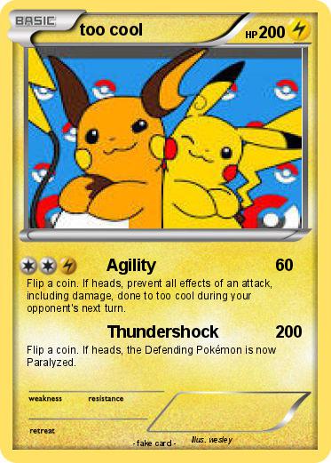 Pokemon too cool