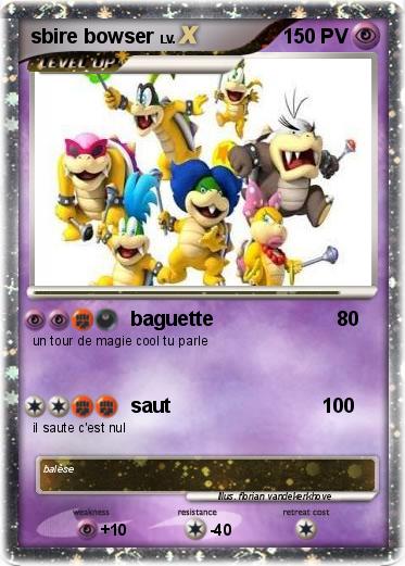 Pokemon sbire bowser