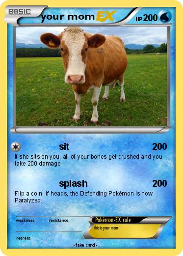 Pokemon your mom