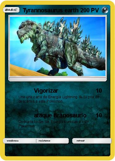 Pokemon Tyrannosaurus earth