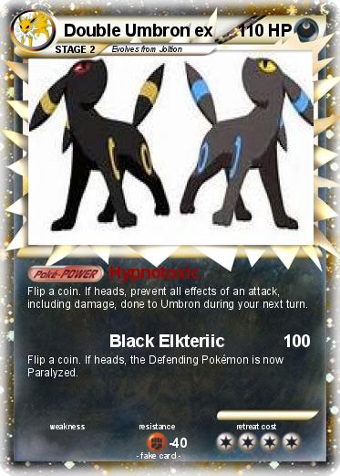 Pokemon Double Umbron ex