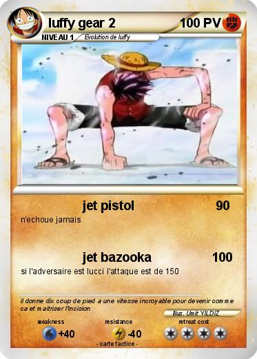 Pokemon luffy gear 2