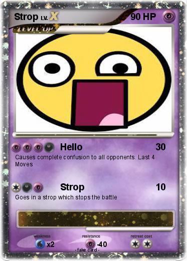 Pokemon Strop