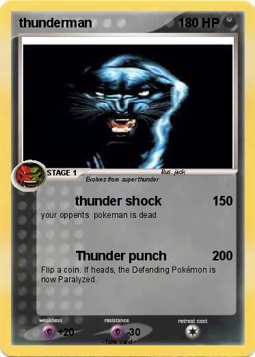Pokemon thunderman