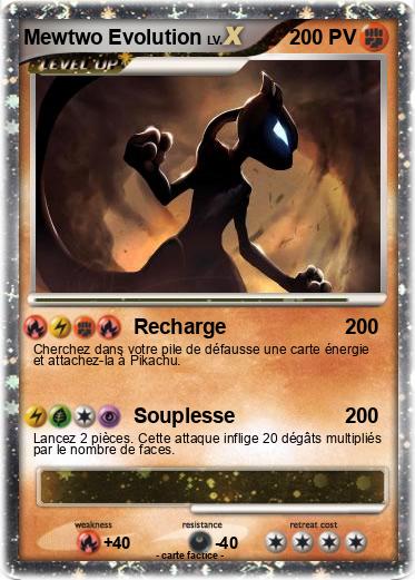 Pokemon Mewtwo Evolution
