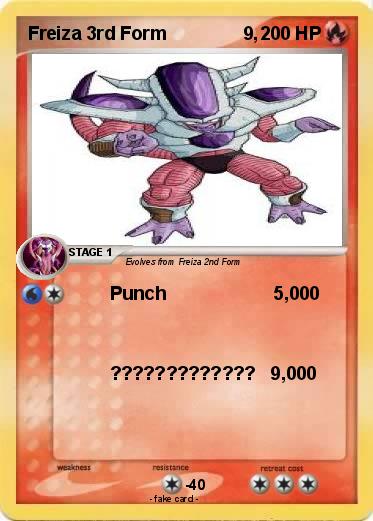 Pokemon Freiza 3rd Form               9,