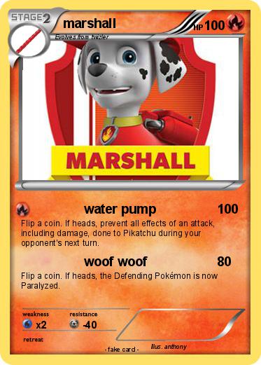 Pokemon marshall