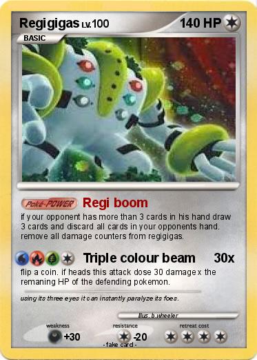 Pokemon Regigigas