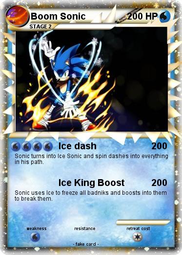 Pokemon Boom Sonic