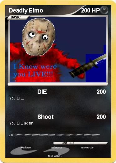 Pokemon Deadly Elmo