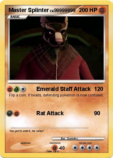 Pokemon Master Splinter