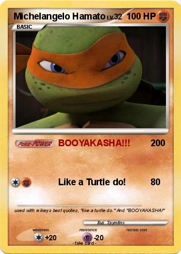 Pokemon Michelangelo Hamato