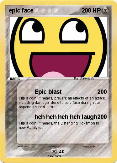 Pokemon epic face