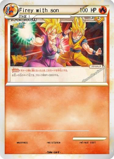 Pokemon Firey with son