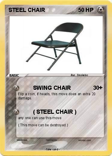 Pokemon STEEL CHAIR