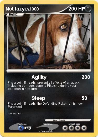 Pokemon Not lazy