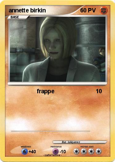 Pokemon annette birkin